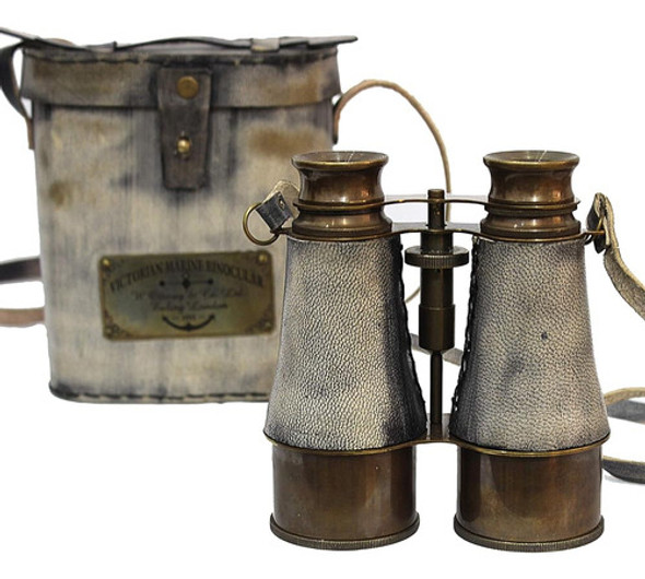 Náutica Vintage Estilo Antiguo Binocular Spyglass Victorian 1