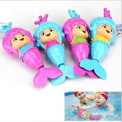 Bebé Niño Sirena Mecánica Incursionando Baño Juguete Clásico 1