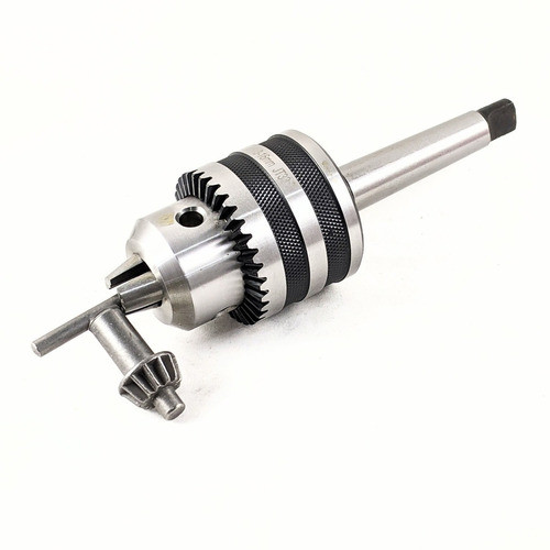 Mandril 5 A 20 Mm + Espiga Cono Morse 4 P/ Torno + Llave 1