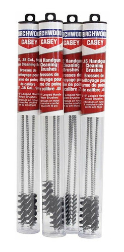 Birchwood 3 Cepillos De Limpieza Con Bucle De Calibre .40 0