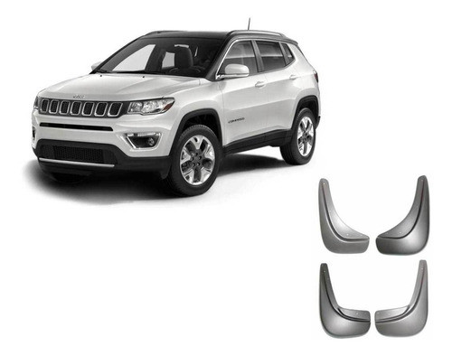 Barreros Jeep Compass 2016 A 2021 Juego 4 Piezas 0