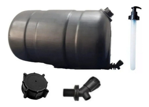 Corote De Agua 15l Para Caminhão Sem Suporte + Saboneteira 1