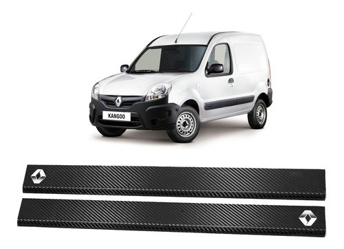 Cubre Zocalo Simil Carbono P/ Renault Kangoo Accesorio 0
