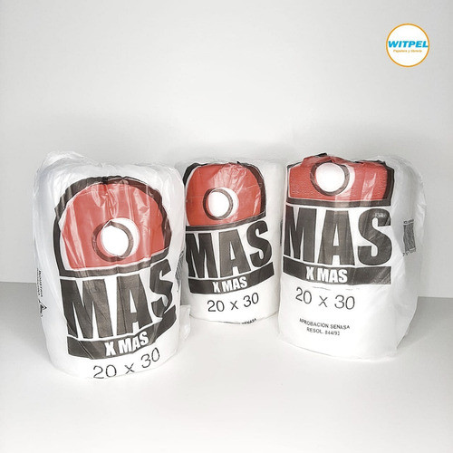 Bolsas De Arranque Rendidor 20x30/ C/u 500 Bolsas  10 Rollos 1