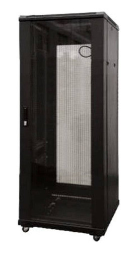 Rack -vf- 27u De Piso 600x800 Negro Puerta Hiperventilada 0