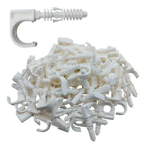 Tarugo Syntor Grampa Para Caño De 1/2 X 6mm Nylon X 100 Unid 0