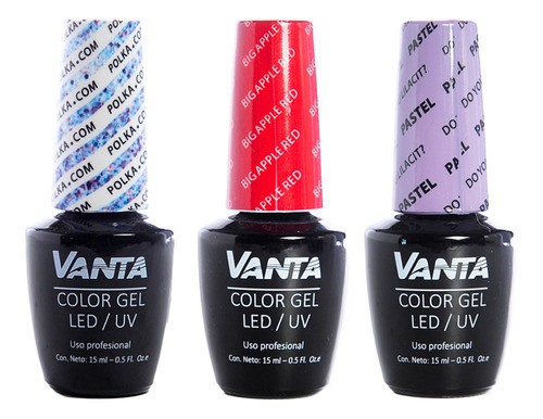 Vanta X3 Esmaltes Semipermanentes Gel On-off Cabina X 15 Ml 0