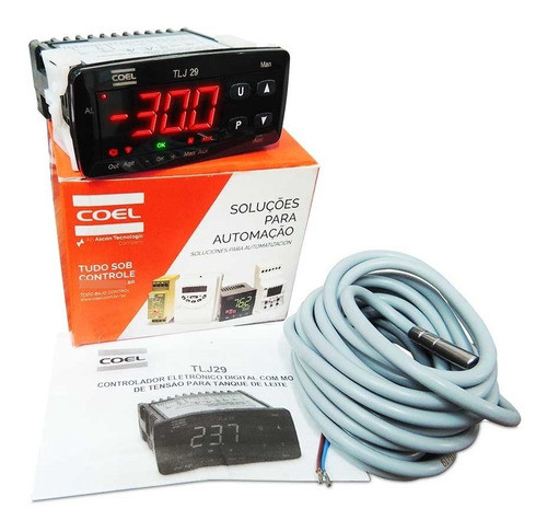 Controlador Digital Tlj29hr Coel Tanque Leite Sub Mt516 Rvti 0