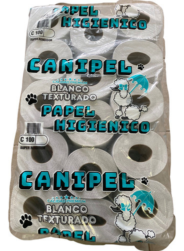 Papel Higiénico Extra Blanco, Doble Hoja, 100m. Bolsón 0