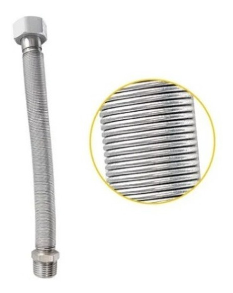 Flexible Gas Natural Acero Inoxidable Af-gas 2700 1/2x90 .gk 1