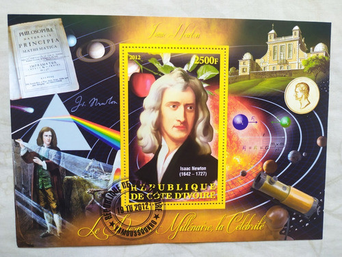 Bloco De Selo (física) - Isaac Newton 0