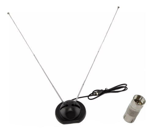 Antena Tv Base Interior Portatil Airecomun Fm/vhf Techfriend 0
