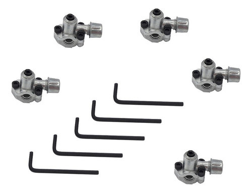 Válvula Pinche Refrigeracion 1/4 5/16 3/8 X5 Unidades Cts 0