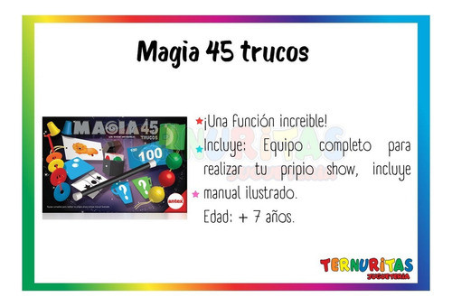 Magia 45 Trucos Antex Show Increible Divertido Mago Full 1