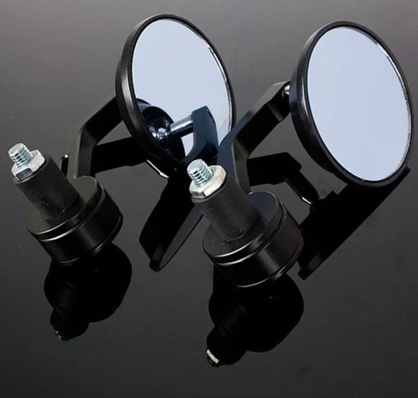 Espejos Sportbike Redondos ,.aluminio Cafe Racer , Moto 0
