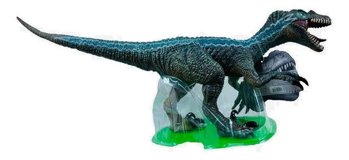 Dinosaurio Wabro 50cm Con Base- Velociraptor 0