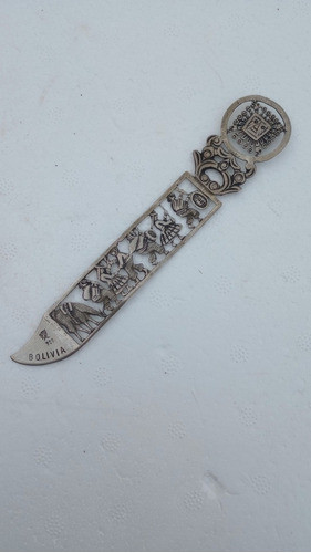 Abrecartas De Plata 900 0