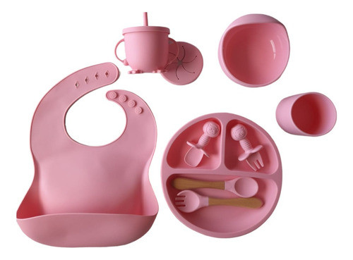 Set De Alimentación Nira Sac Pink 10 Piezas 0