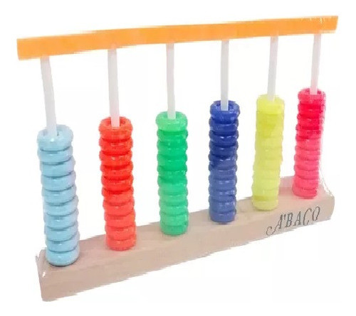 Abaco Contador Madera-plastico X6 Columnas 0