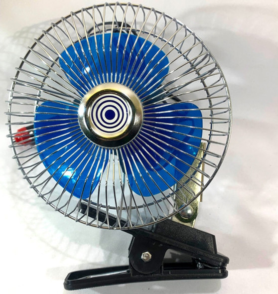 Ventilador 24v Oscilante Cabina Auto Camioneta Pinza V20 1