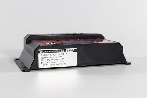 Regulador Tensión P/ Panel Solar 12-24v 10ah 2xusb Solarline 1