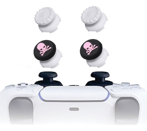 Kontrol Freek Ps5 Compativel Playstation B Skull Rosa 0