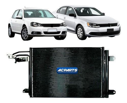 Condensador Ar Condicionado Vw Golf 1.6//2.0 2012 A 2017 0