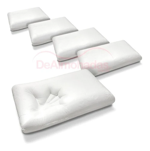 5 Almohadas Inteligentes Viscoelásticas 70x40 - Dealmohadas 0