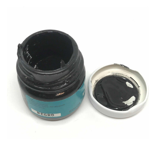 Color Para Lonas Y Telas. 30cc. Color Negro 1