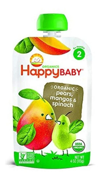 Happy Baby Organic Stage 2 Comida Para Bebés Simple Combos 1