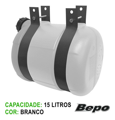 Corote Reservatório Agua 15 Lt Branco Bepo C/ Saboneteira 1