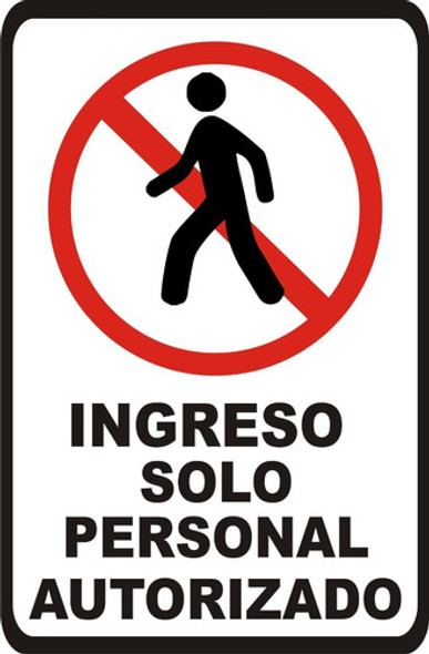 Cartel Prohibido El Paso A Toda Persona Ajena A La Empresa. 1