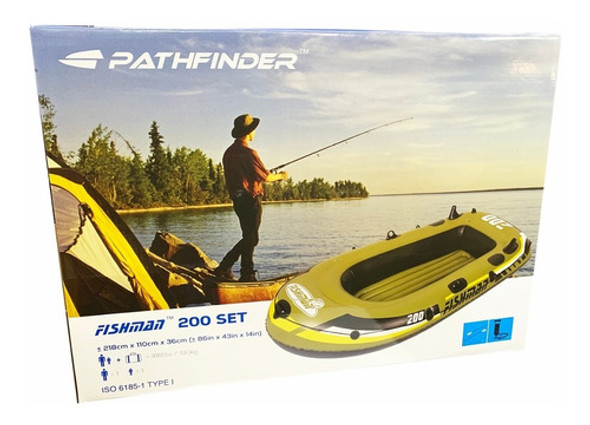 Bote Inflable Pescador Fishman 200 C/remos Inflador 2.18mts 1 Bote Inflable Pescador Fishman 200 C/remos Inflador 2.18mts 1