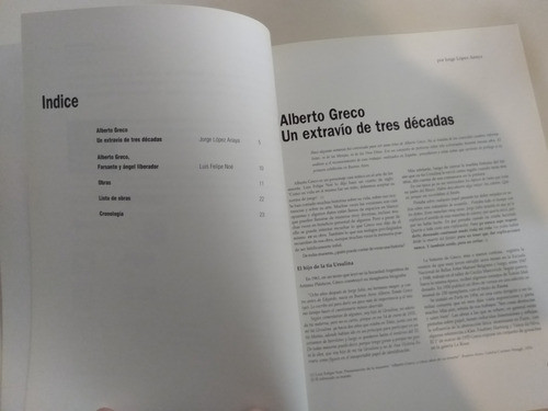 Alberto Greco - Catálogo Muestra 1996 1