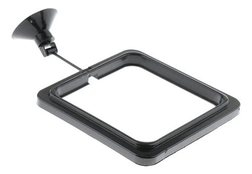 Alimentador Flutuante Quadrado Com Ventosa  Para Aquários 0