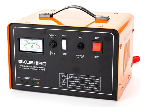 Cargador De Baterías Kushiro 40a Con Auto Stop 1