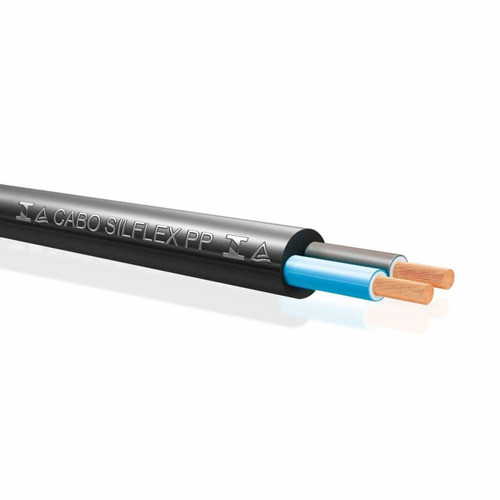 Cabo Pp Flexível 2x2,5mm Preto Sil - 25 Metros 1