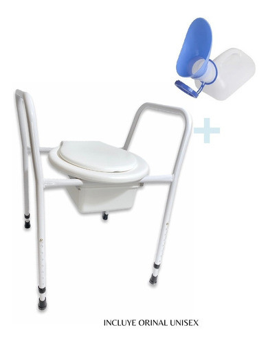 Adaptador Para Inodoro De Hierro Regulable + Orinal Unisex 1