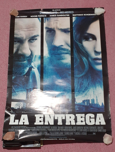 The Drop ( La Entrega ) - Poster Afiche Original Cine 100x70 0