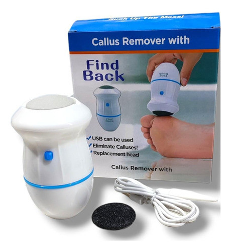 Removedor Saca Callos Eléctricos Usb Exfoliador Pedicura 0