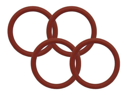 Anel Oring Interno Recheador Churros 10 Anel Vermelho R2 0