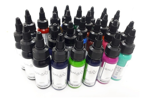 Tinta Galaxy Tattoo 1 Onza Verde Oscuro 1