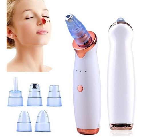 Kit Limpiador Facial Removedor Puntos Negros Recargable Usb 1