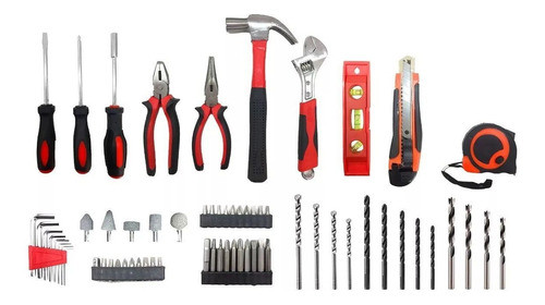 Kit Taladro Percutor 13mm + 40 Herramientas Gladiator Tp413k 1