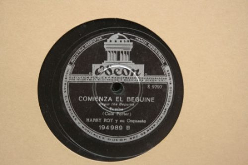 Disco De Pasta Harry Roy - Y Los Angeles Cantan + .... 0