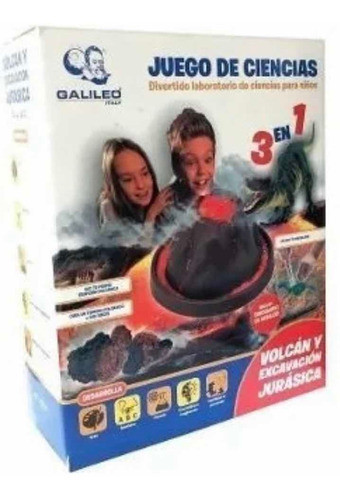 Juego De Ciencia Volcán Y Excavación Galileo Italy 0
