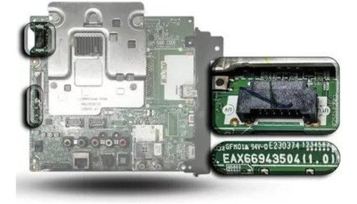 Placa Principal Tv 43uh6100 49uh6100 Eax66943504(1.0) 1