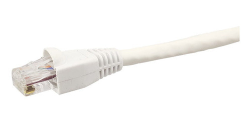 Cabo De Internet 2m Cat6 Furukawa Rj45 Branco S. Veloz 0
