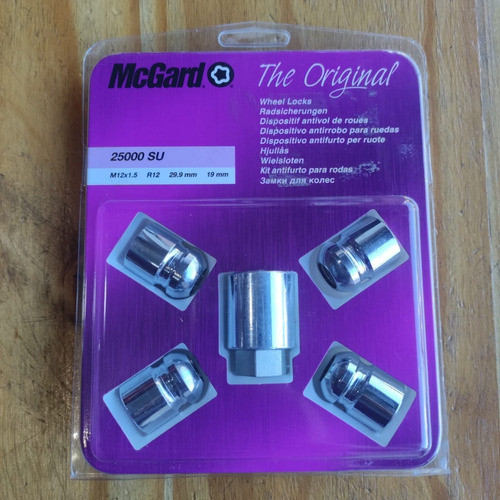 Mcgard Tuerca Antirrobo Cromada Honda City Pilot 12x1.5 1