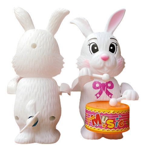 1pc Moda Bebé Niño Chicas Conejo Tambor Juguete Musical Desa 0